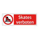 Skates verboten