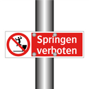 Springen verboten