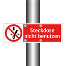 Steckdose nicht benutzen