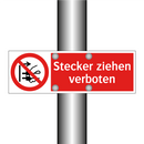 Stecker ziehen verboten