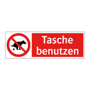 Tasche benutzen