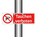 Tauchen verboten