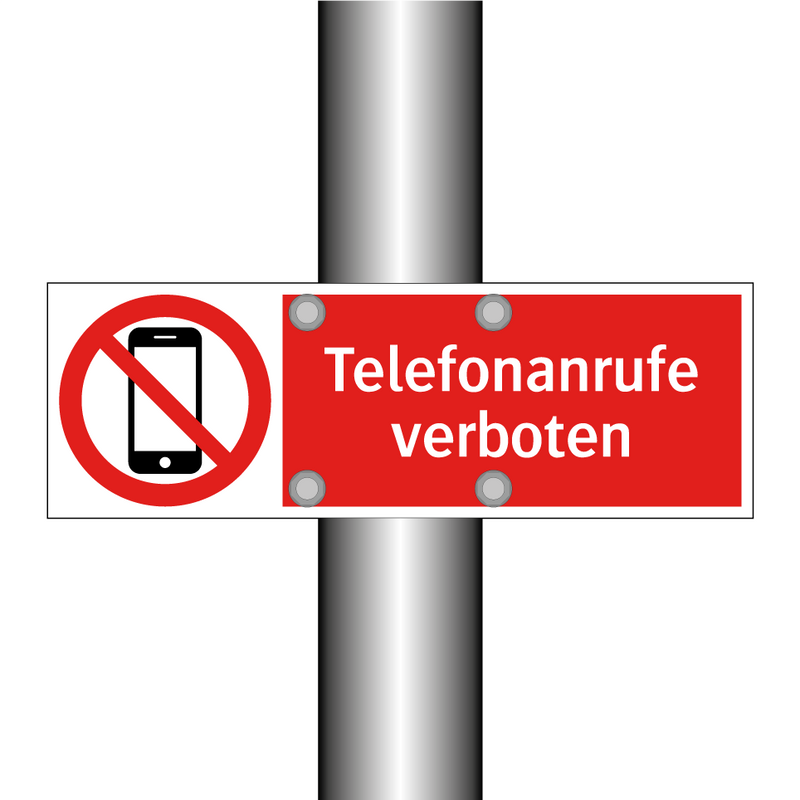 Telefonanrufe verboten