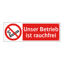 Unser Betrieb ist rauchfrei