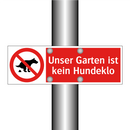 Unser Garten ist kein Hundeklo
