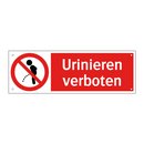 Urinieren verboten
