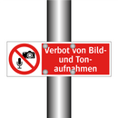 Verbot von Bild- und Ton- aufnahmen