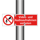 Video- und Audioaufnahmen verboten