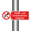 Video- und Tonaufnahmen verboten
