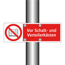 Vor Schalt- und Verteilerkästen