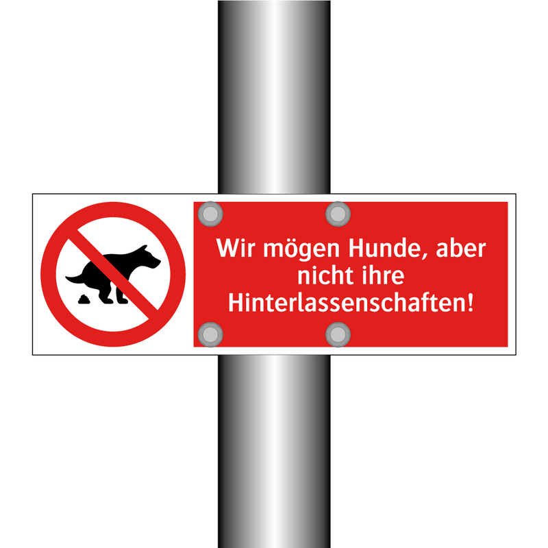 Wir mögen Hunde, aber nicht ihre Hinterlassenschaften!