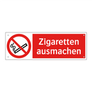 Zigaretten ausmachen