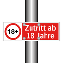 Zutritt ab 18 Jahre