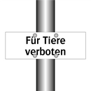 Für Tiere verboten