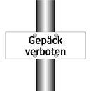 Gepäck verboten