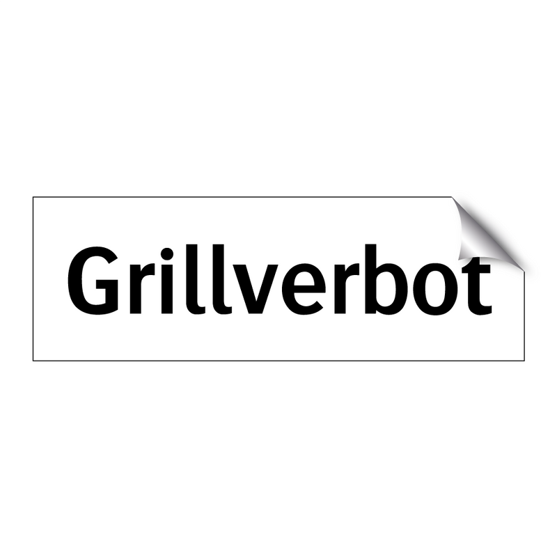 Grillverbot