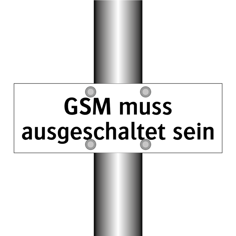 GSM muss ausgeschaltet sein