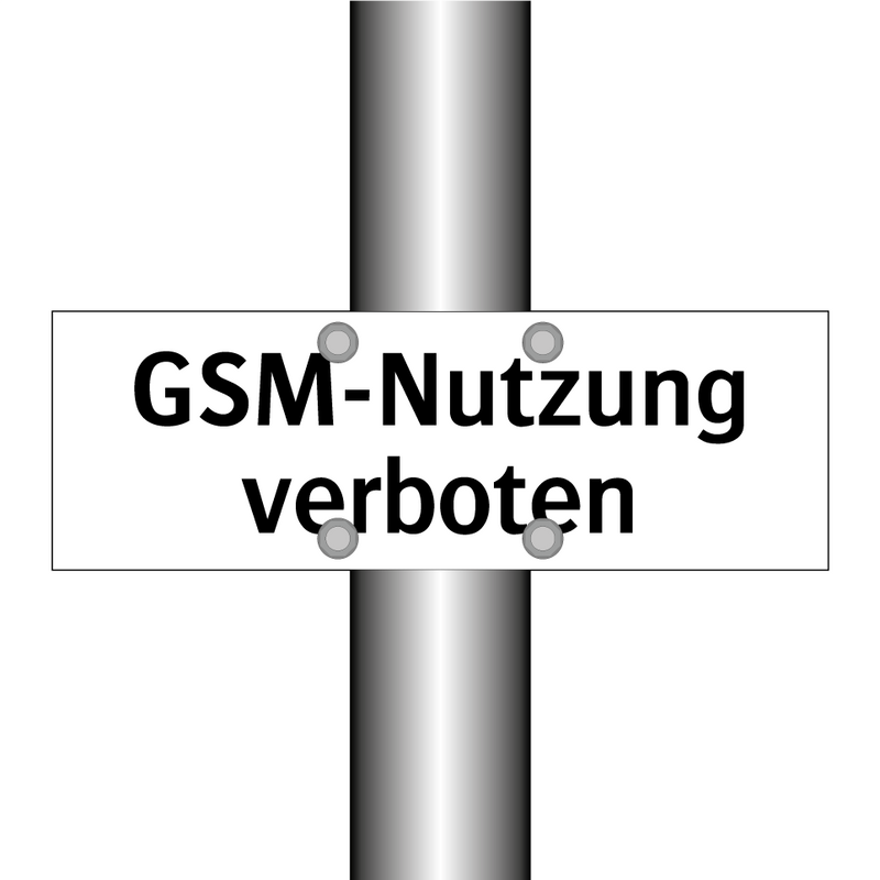 GSM-Nutzung verboten