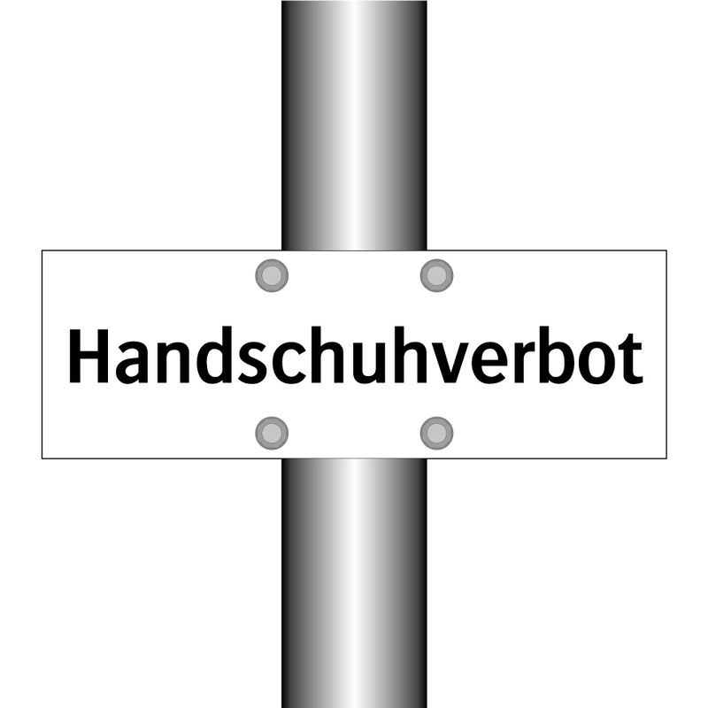Handschuhverbot