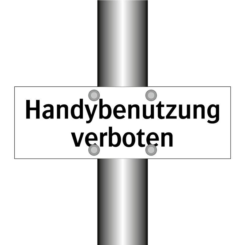Handybenutzung verboten