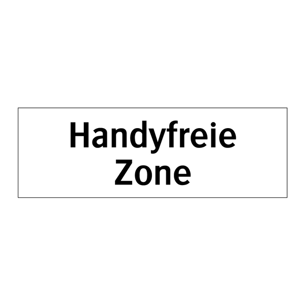 Handyfreie Zone