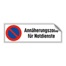 Annäherungszone für Notdienste