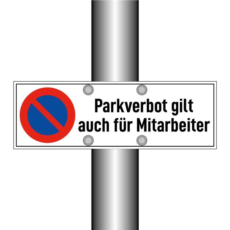 Parkverbot gilt auch für Mitarbeiter