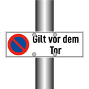 Gilt vor dem Tor