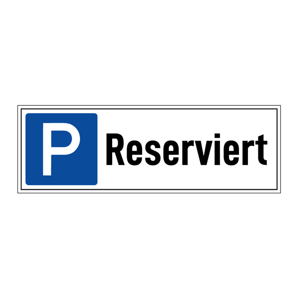 Reserviert