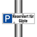 Reserviert für Gäste