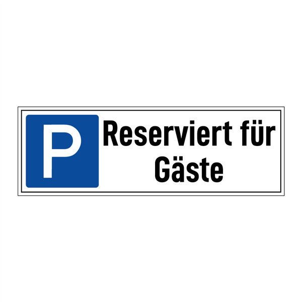 Reserviert für Gäste