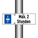 Max. 2 Stunden