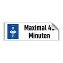Maximal 45 Minuten
