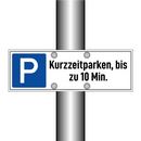 Kurzzeitparken, bis zu 10 Min.