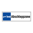 Abschleppzone