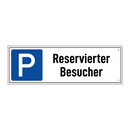 Reservierter Besucher