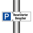 Reservierter Besucher