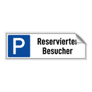 Reservierter Besucher