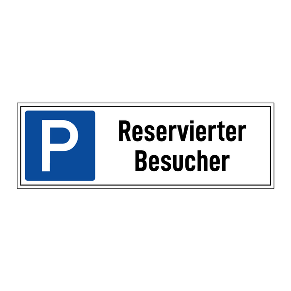 Reservierter Besucher