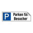 Parken für Besucher