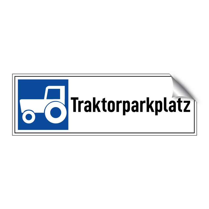 Traktorparkplatz