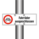 Fahrräder ausgeschlossen