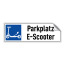 Parkplatz E-Scooter