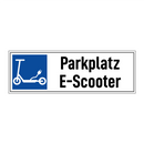 Parkplatz E-Scooter
