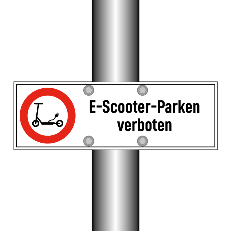 E-Scooter-Parken verboten