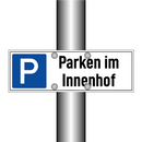 Parken im Innenhof
