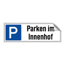 Parken im Innenhof