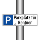 Parkplatz für Rentner