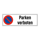 Parken verboten