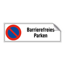 Barrierefreies Parken